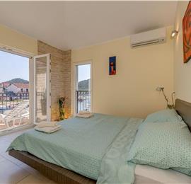 3 Bedroom Seafront Villa with Boat Mooring near Rogoznica, Sleeps 6-8